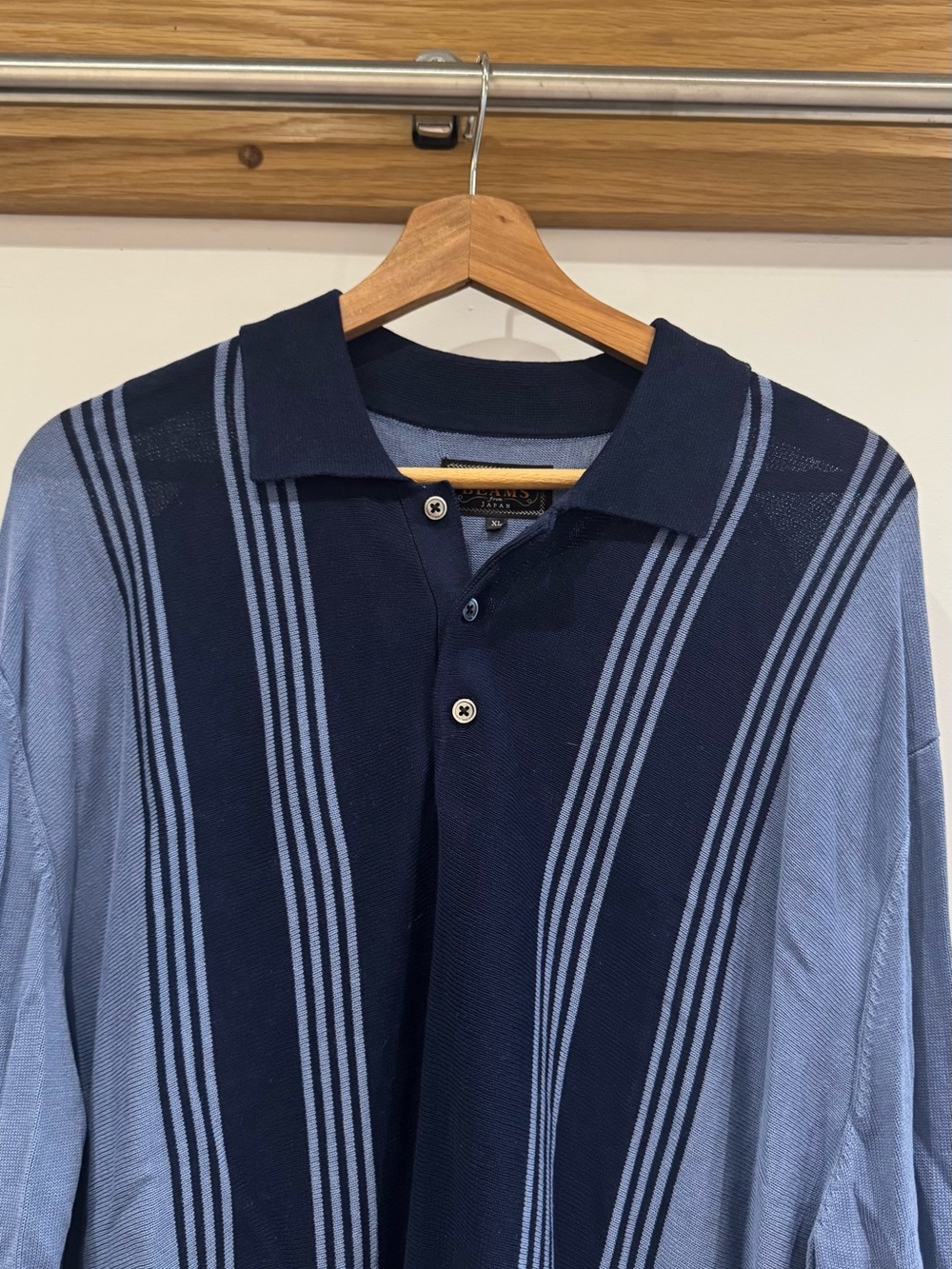 Men's knit polo